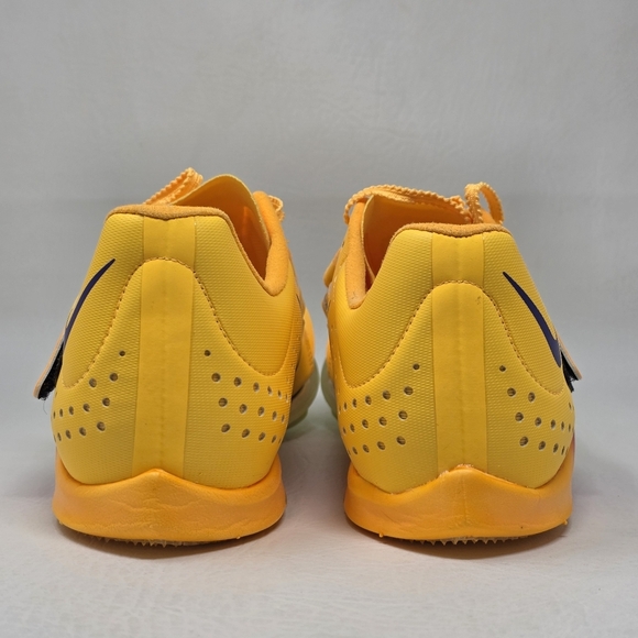Nike Long Jump Elite Men\'s Size 10.5 Citron Pulse Indigo Burst Yellow FZ9326-800 main image 3